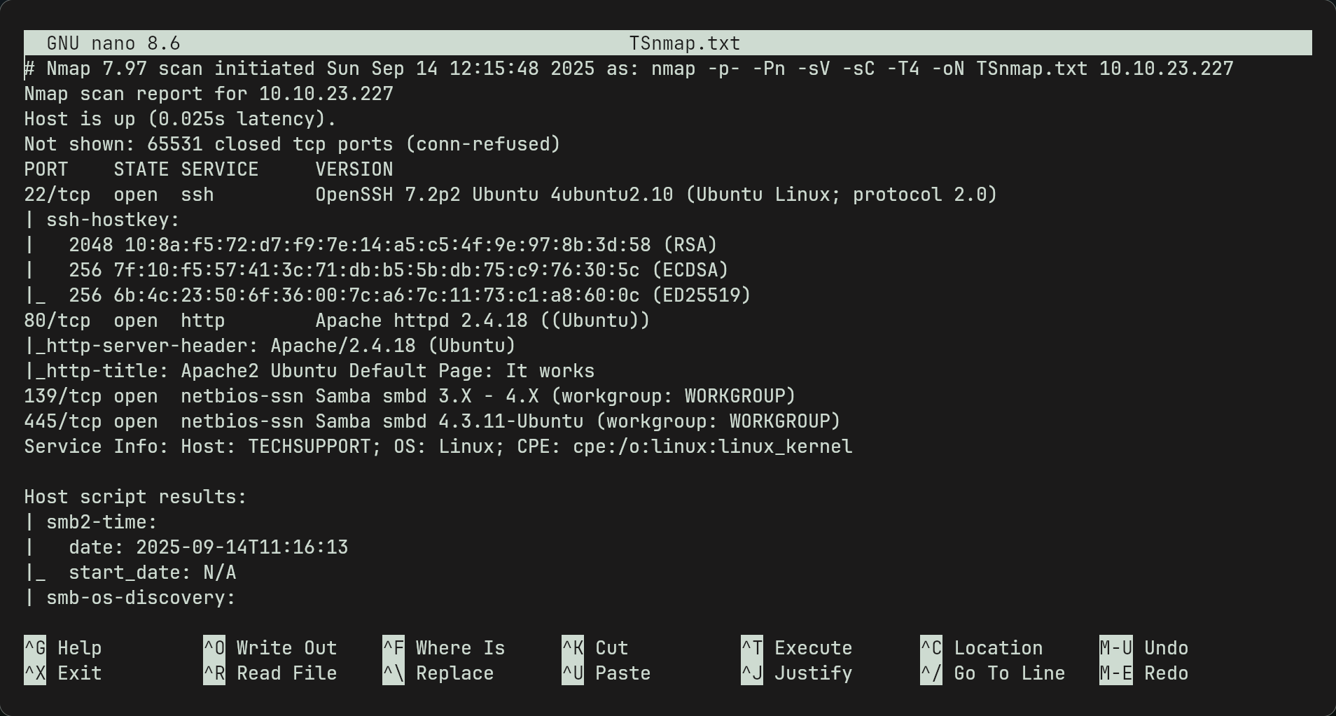 nmap